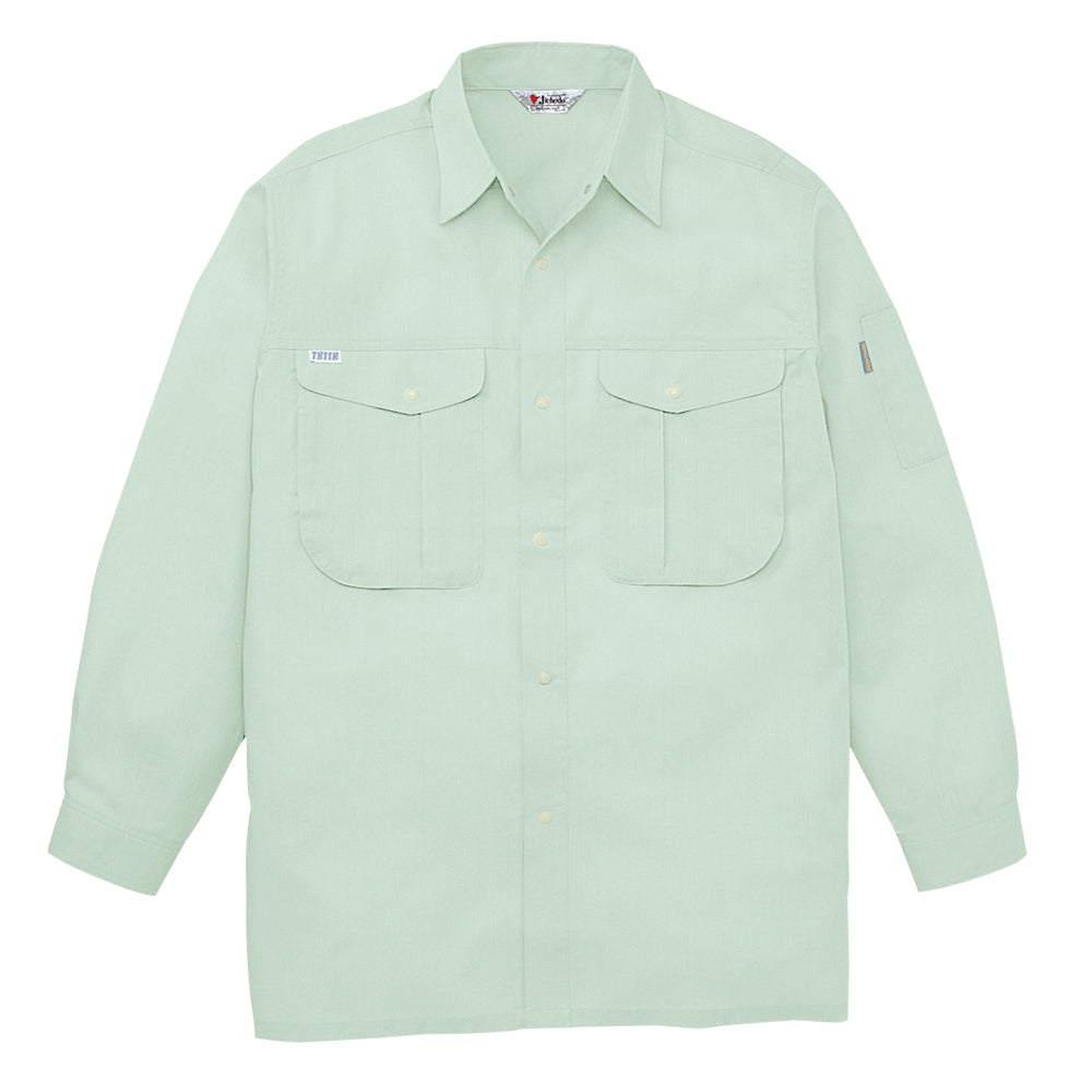 製品制電長袖シャツ  44504