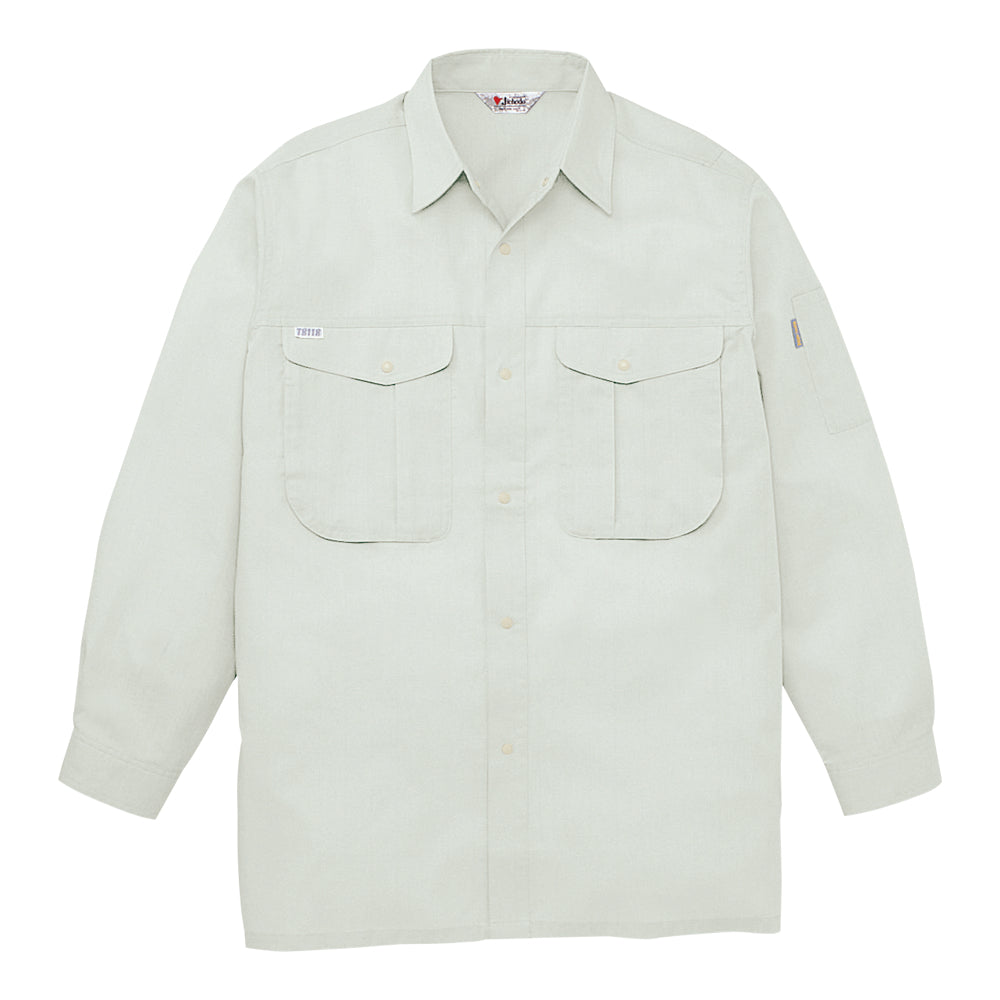 製品制電長袖シャツ  44504