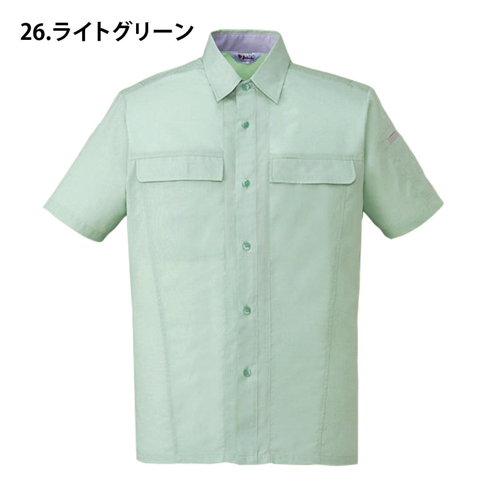 製品制電清涼半袖シャツ 45314