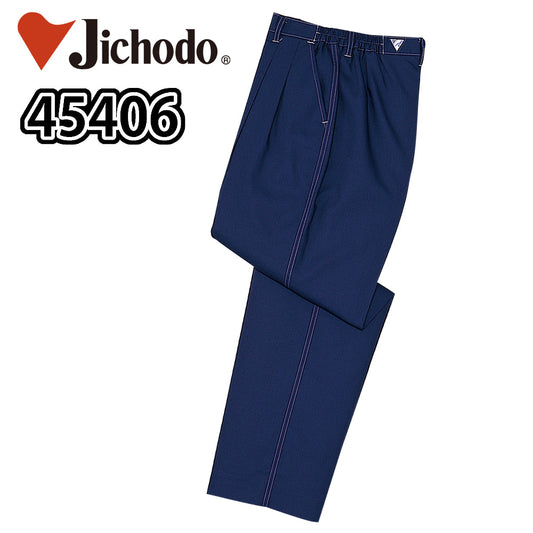 清涼レディースツータックパンツ 45406