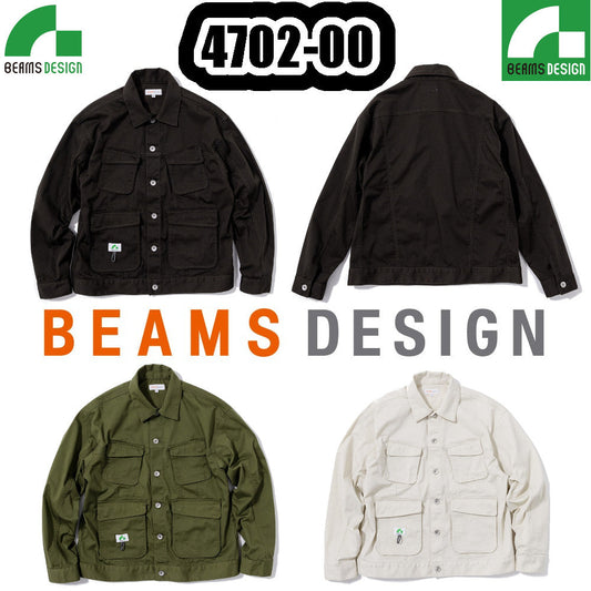 BEAMS DESIGN 長袖ブルゾン 4702-00