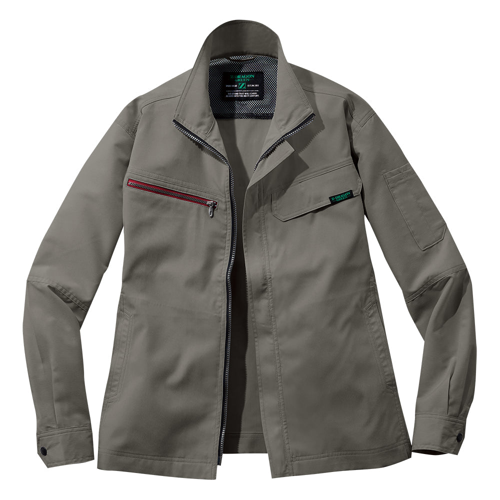 Z-DRAGON エコ製品制電ストレッチジャンパー 73600