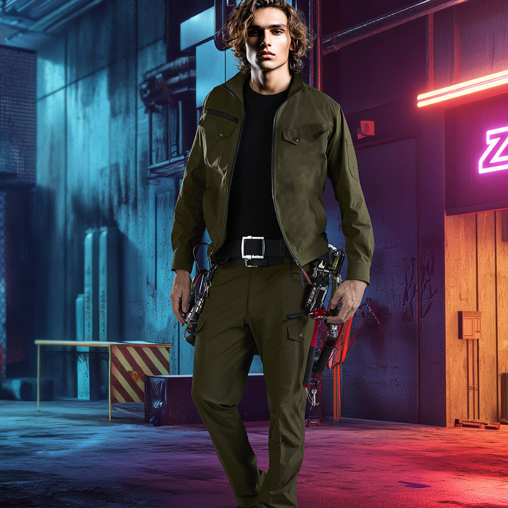 Z-DRAGON ストレッチノータックカーゴパンツ 73702