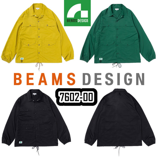 BEAMS DESIGN コーチジャケット 7602-00