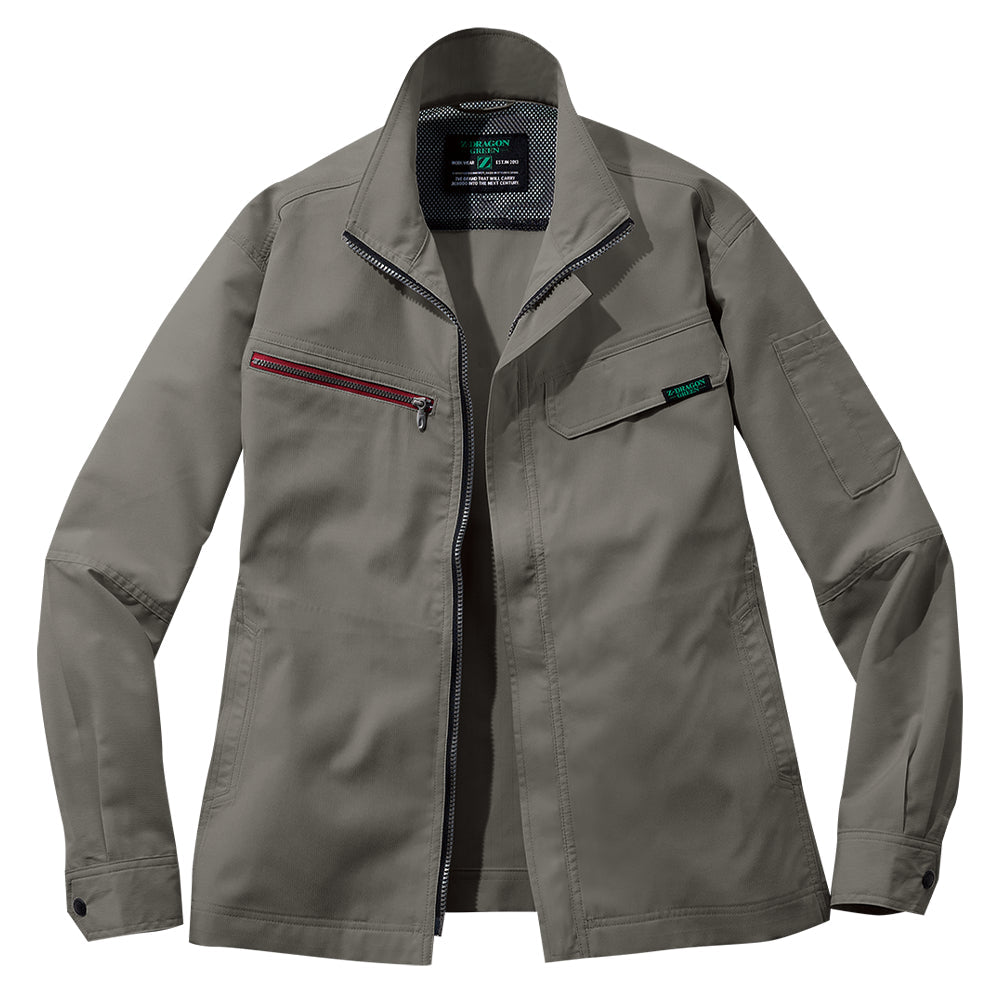 Z-DRAGON エコ製品制電ストレッチ長袖ジャンパー 77600