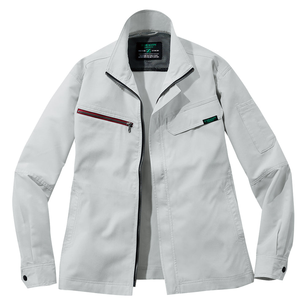 Z-DRAGON エコ製品制電ストレッチ長袖ジャンパー 77600