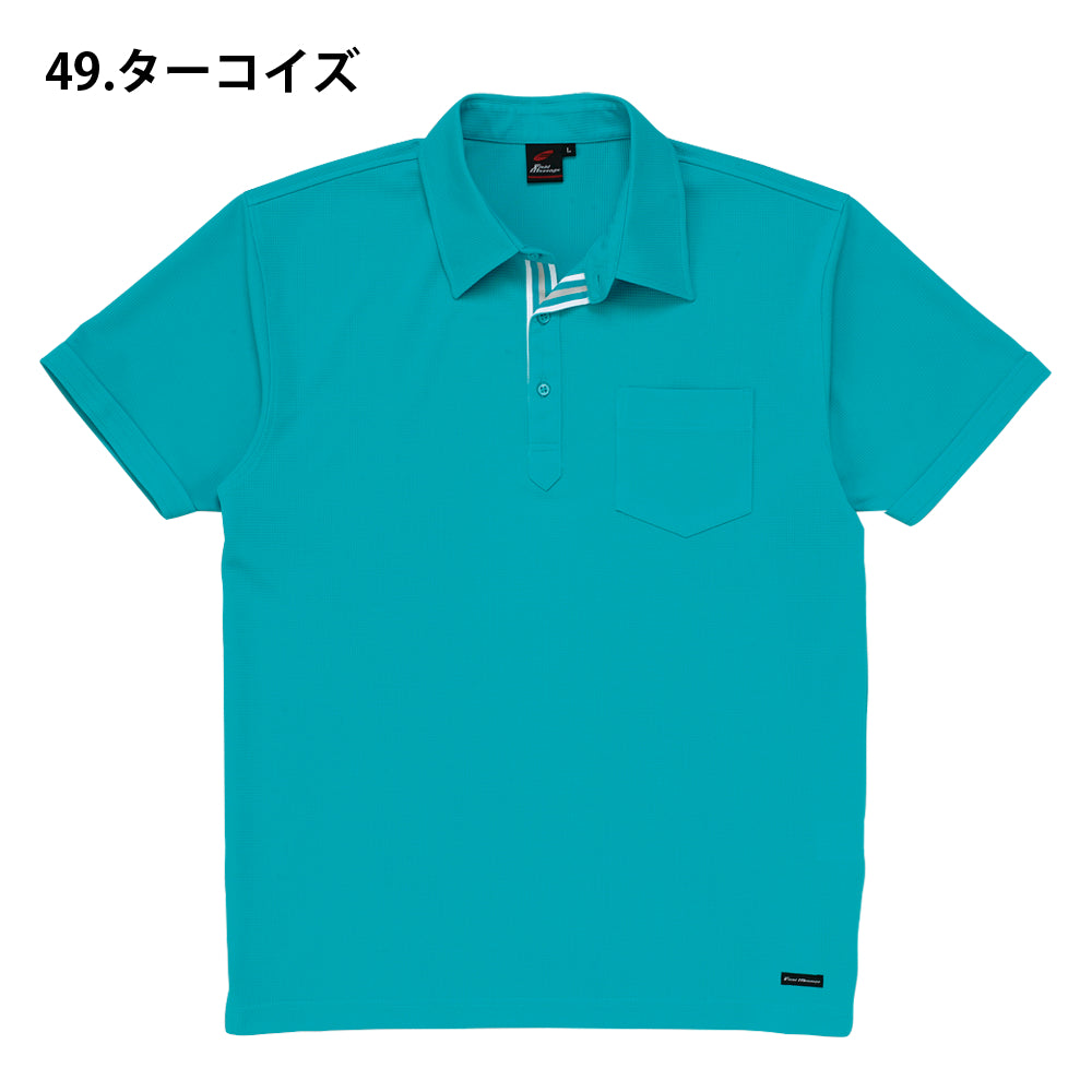 Field Message 吸汗速乾半袖ポロシャツ  85214