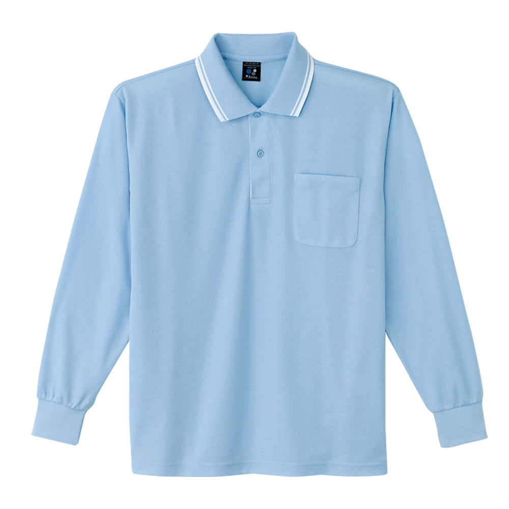 Field Message 吸汗速乾長袖ポロシャツ  85264