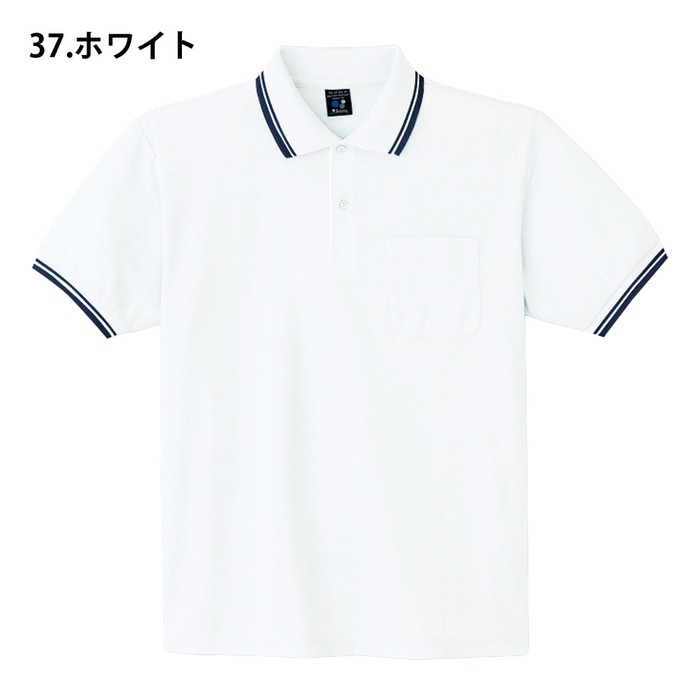 Field Message 吸汗速乾半袖ポロシャツ  85274