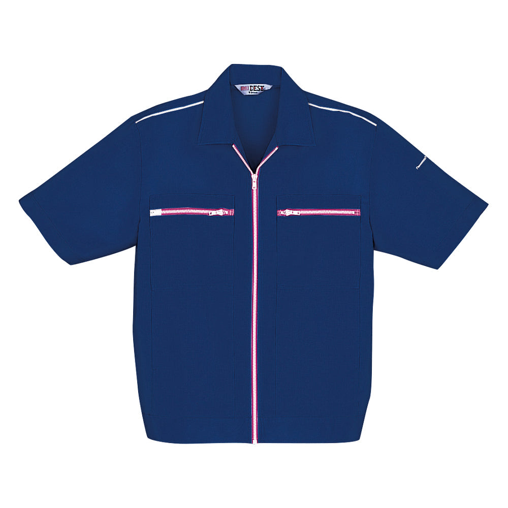 抗菌防臭清涼半袖ジャンパー  942