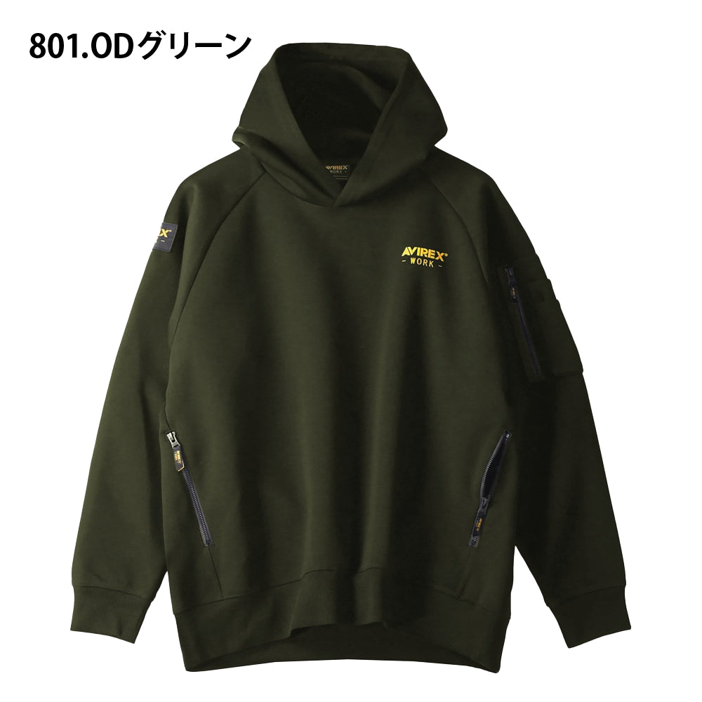 AVIREX WORK プルオーバーパーカー  AV402