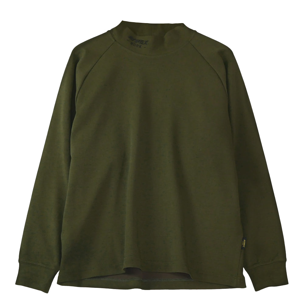 AVIREX WORK モックネックシャツ  AV804