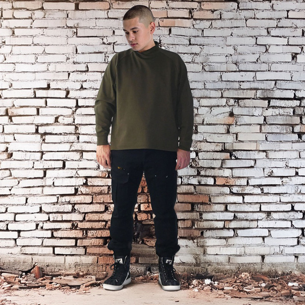 AVIREX WORK モックネックシャツ  AV804