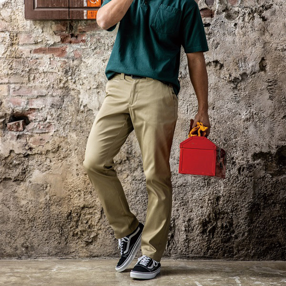 T/Cストレッチオールドスタイル ストレートパンツ D-2874