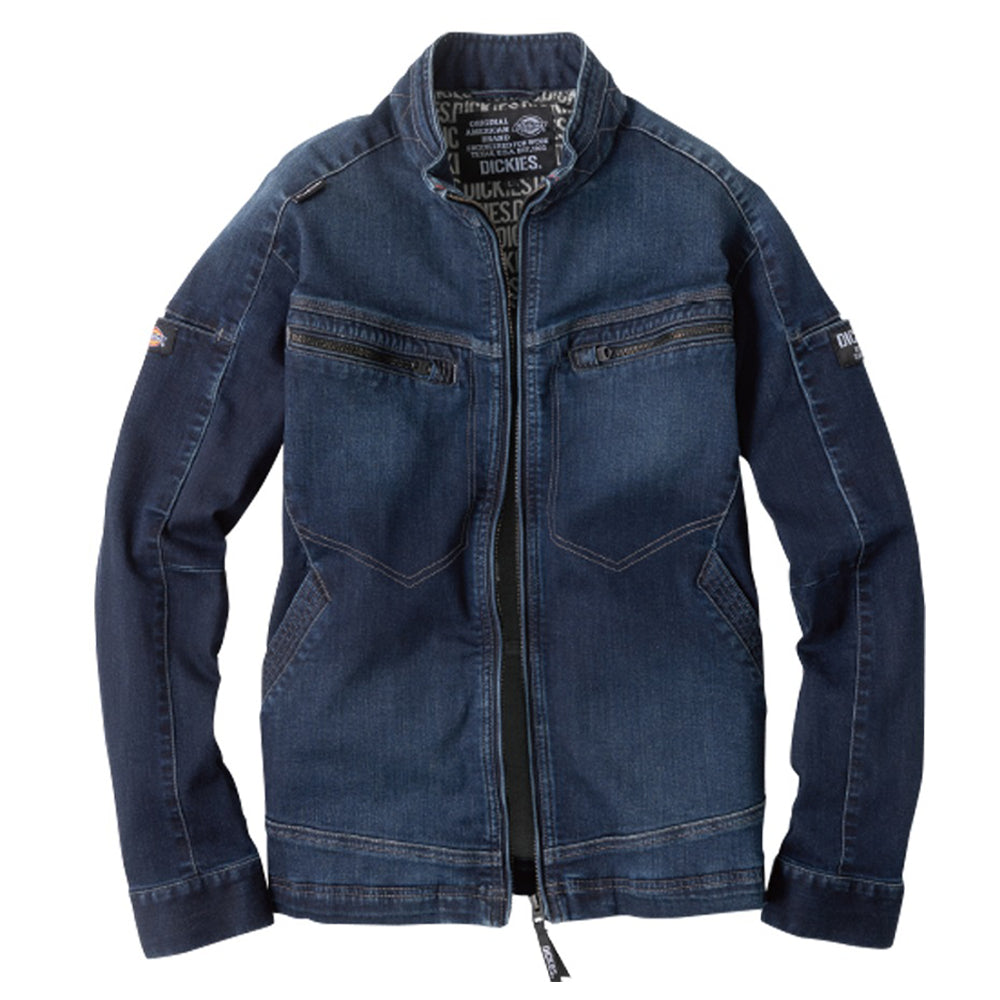 ストレッチシルキーデニムジャケット D-2900