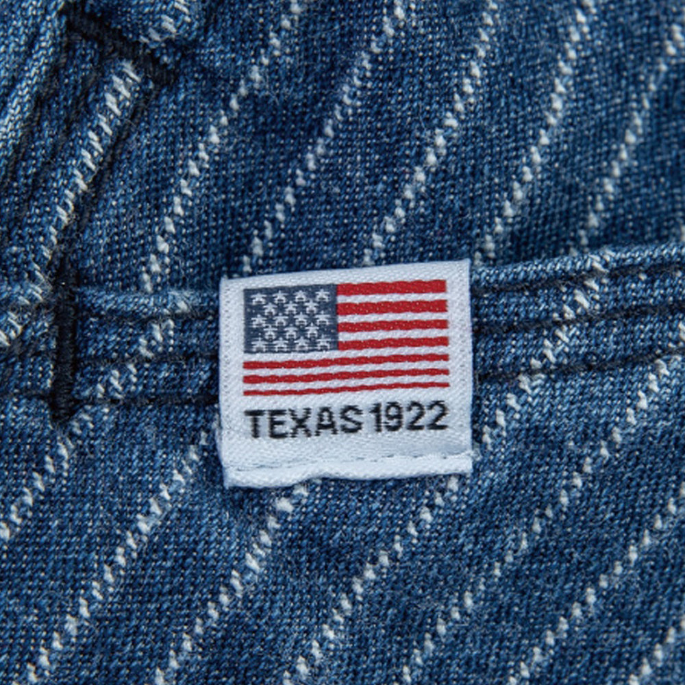 ストレッチウォバッシュオーバーオール D-699