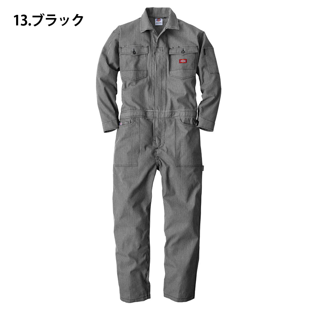 ストレッチヒッコリーツナギ D-716