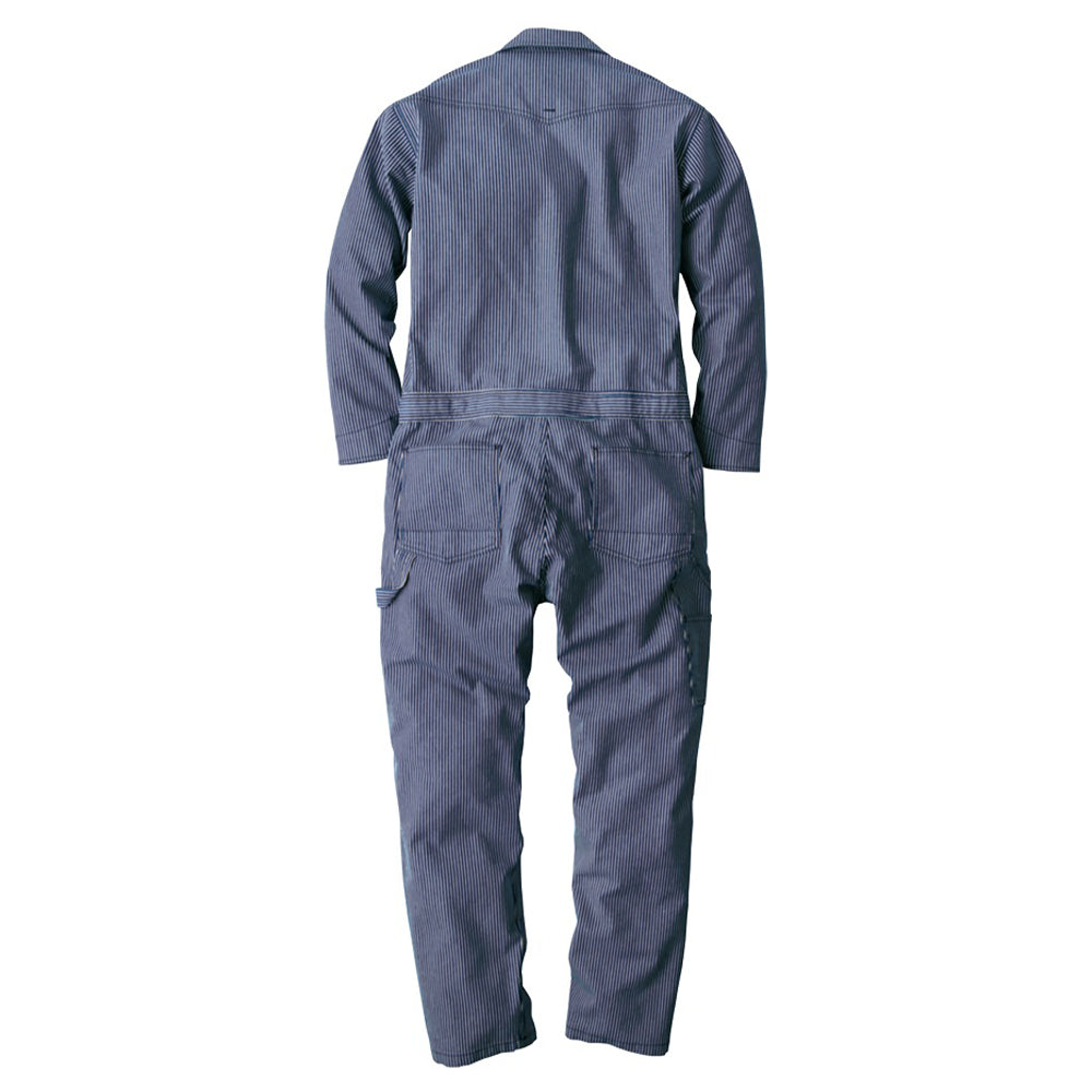 ストレッチヒッコリーツナギ D-716