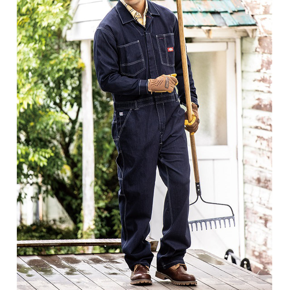 CORDURAストレッチデニムツナギ D-756