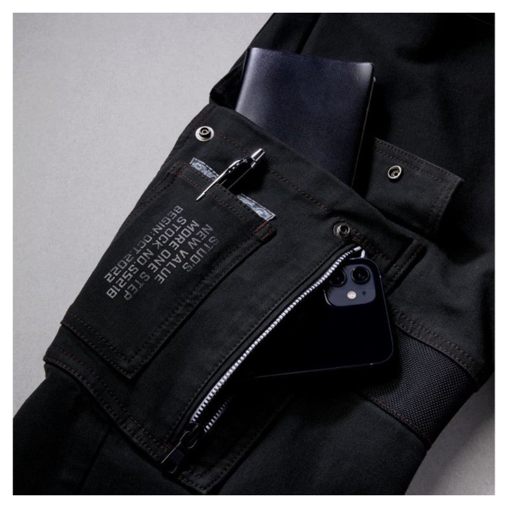 スリムフィット CORDURA® NYCO 縦横ストレッチカーゴパンツ S5218