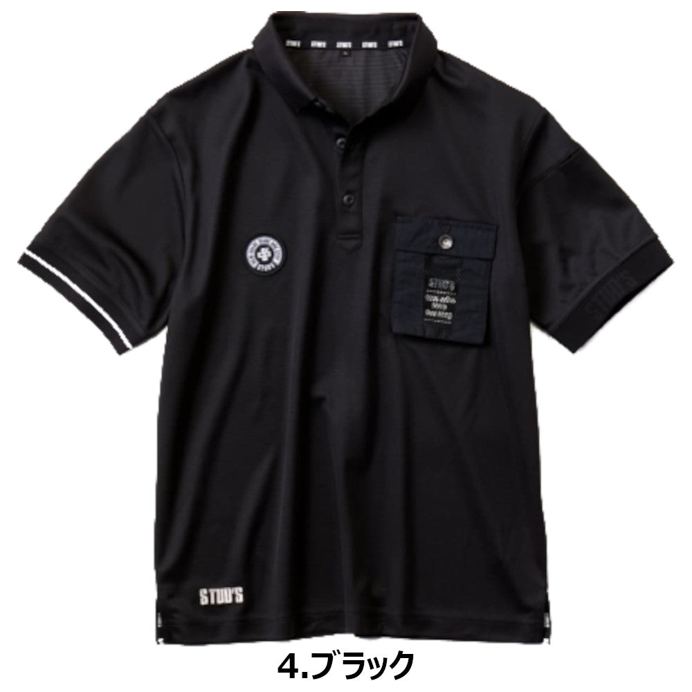 [STUD'S]CLEAN MELL® 消臭半袖ポロシャツ S6551