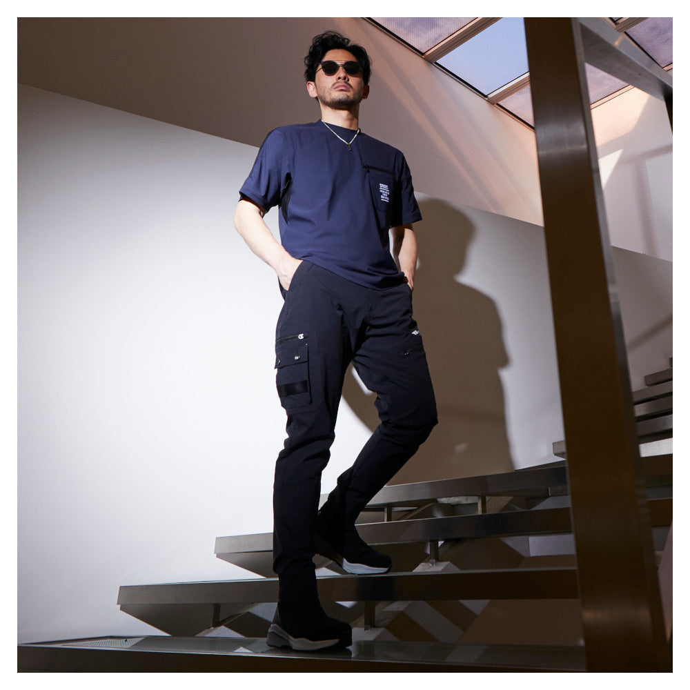 STUD’S ハイストレッチ冷感半袖Tシャツ2枚セット S8563 作業着 STUD'S スタッズ ハイストレッチ冷感半袖Tシャツ S8563