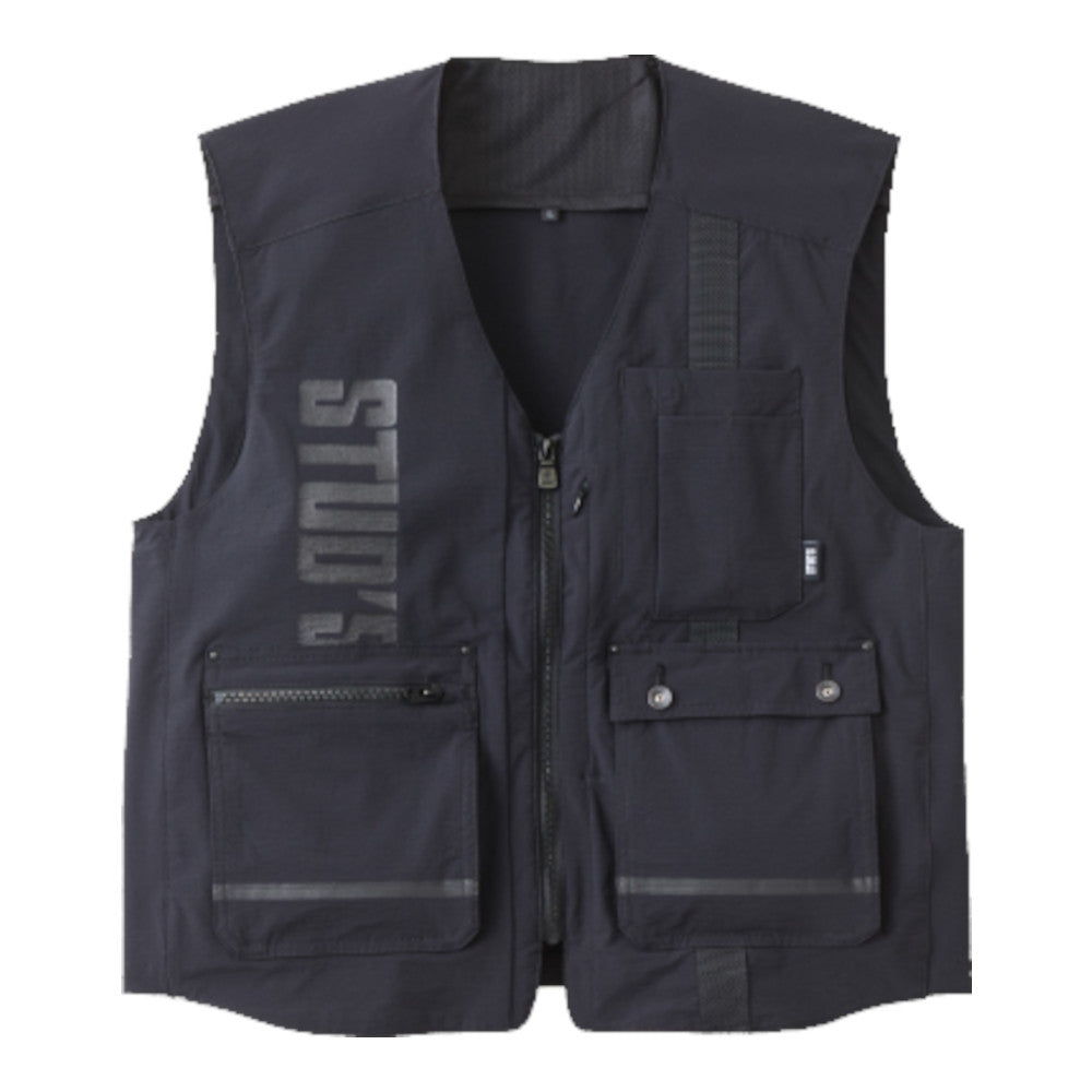 [STUD'S]CORDURA® 縦横ストレッチマルチポケットベスト  S8816