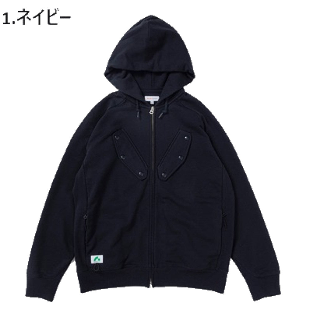 BEAMS DESIGN 長袖パーカー 2605-04