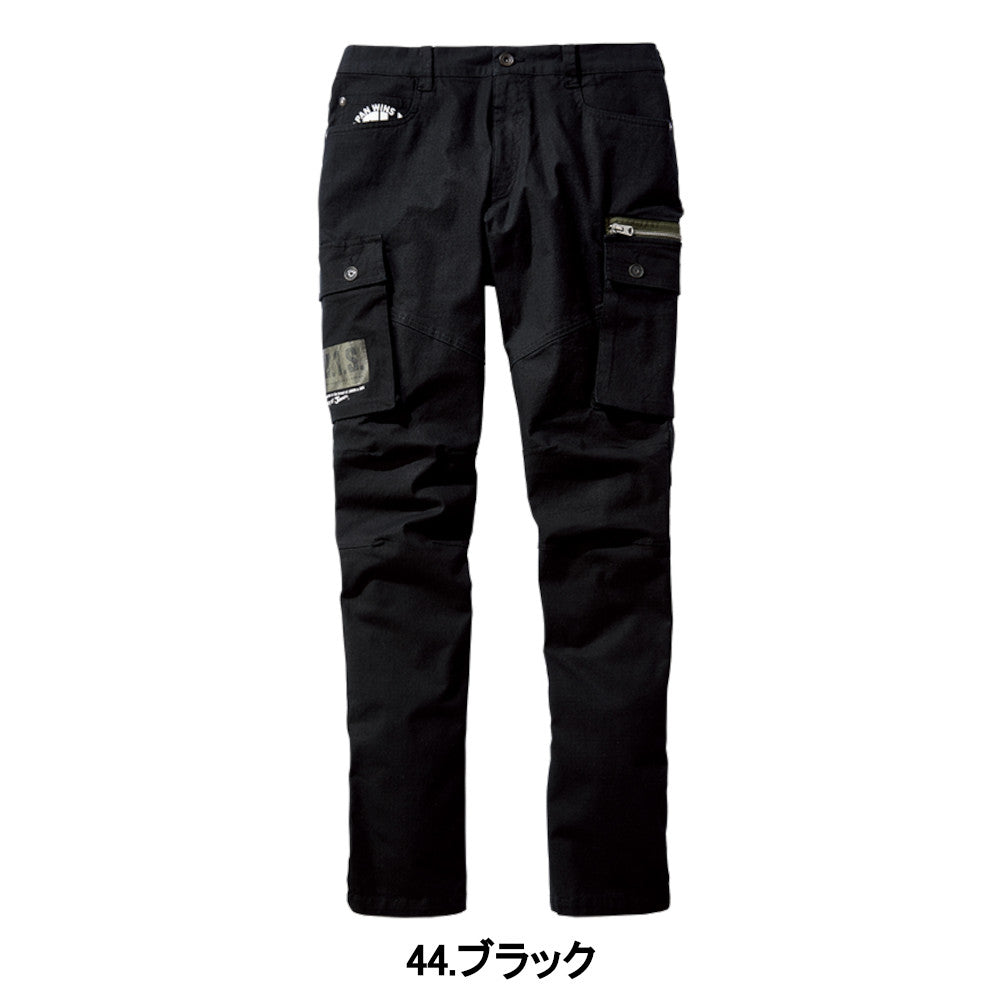 Jawin ストレッチノータックカーゴパンツ 53502